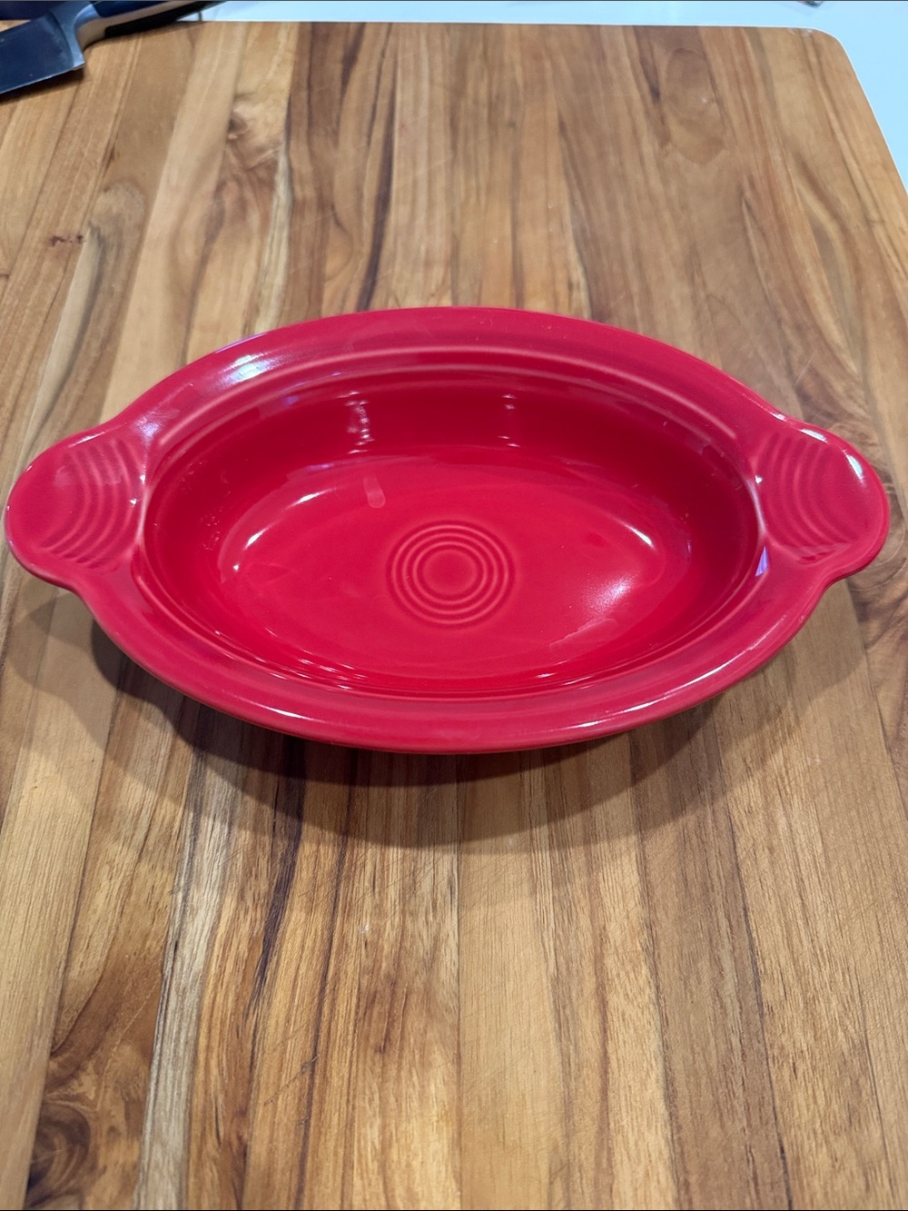 Fiestaware Scarlet Individual Casserole